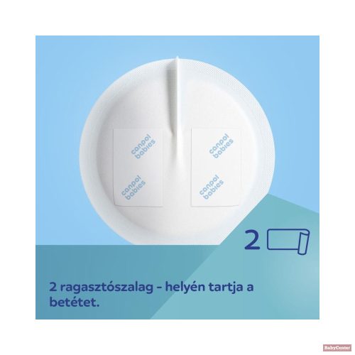 Canpol babies 3D-s légáteresztő csúszásgátlós eldobható melltartóbetét 30db