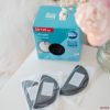 Canpol babies 3D-s légáteresztő csúszásgátlós eldobható melltartóbetét 50+10db fekete