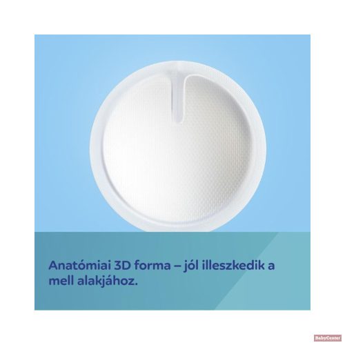Canpol babies 3D-s légáteresztő csúszásgátlós eldobható melltartóbetét 50+10db fekete
