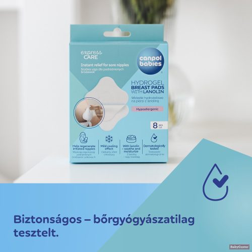 Canpol babies Hidrogél mellnyugtató párnák lanolinnal (8db)