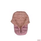 Cangaroo Cuddle vastag téli bundazsák babakocsiba - pink