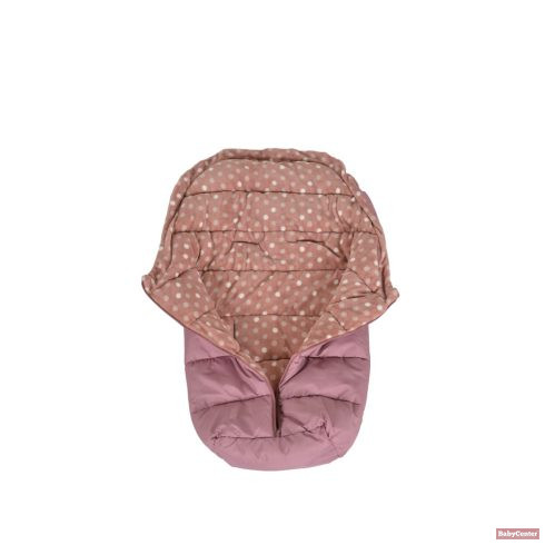 Cangaroo Cuddle vastag téli bundazsák babakocsiba - pink