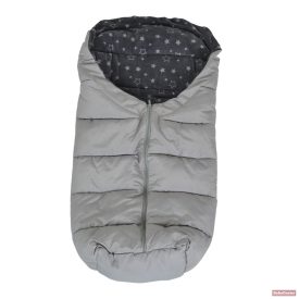   Cangaroo Cuddle vastag téli bundazsák babakocsiba - szürke