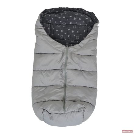 Cangaroo Cuddle vastag téli bundazsák babakocsiba - szürke