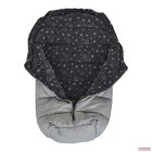 Cangaroo Cuddle vastag téli bundazsák babakocsiba - szürke