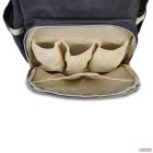 Cangaroo-MONI Amelia kismama-pelenkázó hátitáska - grafit