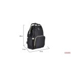 Cangaroo-MONI Amelia kismama-pelenkázó hátitáska - grafit