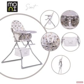 MONI Scaut fix etetőszék - szürke