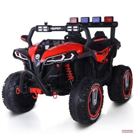 Cangaroo Moni Bo beast jeep 2személyes 4motor 30kg - piros