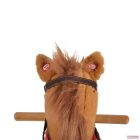 Moni Toys Thunder nyerítő,zenélő Hintaló sötétbarna