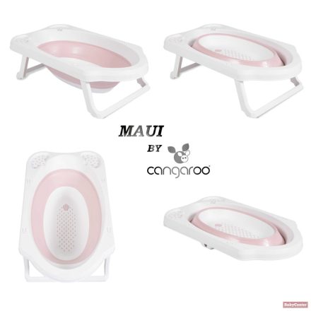 Cangaroo-MONI Maui összecsukható babakád (pink)