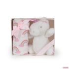 Cangaroo Takaró 90x75cm unikornis plüss pink