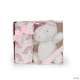 Cangaroo Takaró 90x75cm unikornis plüss pink