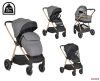 MONI-CANGAROO HYDRA 0-22KG 2IN1 BABAKOCSI - SZÜRKE