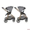 MONI-CANGAROO HYDRA 0-22KG 2IN1 BABAKOCSI - SZÜRKE