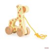 TOOKY Toy fajáték húzható - zsiráf