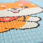 MONI XPE feltekerhető játszószőnyeg 180x100cm - kék