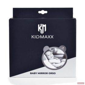   Kidmaxx ORSO kerek VISSZAPILLANTÓ tükör autóba-forgatható