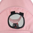 BYOX PLUTO összecsukható 360fokban forgatható tricikli - pink