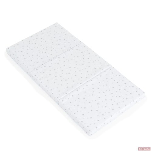 MIRAGE összecsukható 6cm szivacsmatrac textil huzat 120x60cm - KÉK