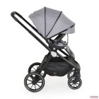 Cangaroo-Moni CHRISTIANO multifunkciós babakocsi szett 3in1 lapra csukható, alu váz, 22kg ig - SZÜRKE