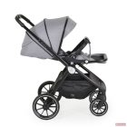 Cangaroo-Moni CHRISTIANO multifunkciós babakocsi szett 3in1 lapra csukható, alu váz, 22kg ig - SZÜRKE