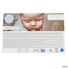 MIRAGE összecsukható 6cm szivacsmatrac textil huzat 120x60cm - rózsa