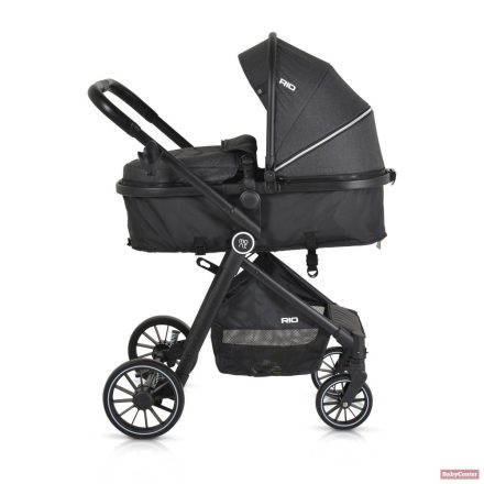 MONI-CANGAROO RIO 0-22 KG 2in1 BABAKOCSI SPORT/MÓZES - fekete