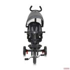 Moni Summer tricikli szülőkaros, zenél, játék tartókkal - szürke