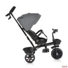 Moni Summer tricikli szülőkaros, zenél, játék tartókkal - szürke