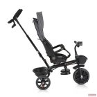 Moni Summer tricikli szülőkaros, zenél, játék tartókkal - szürke