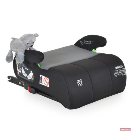 MONI MONZA ülésmagasító isofix I-SIZE 125-150cm SZÜRKE