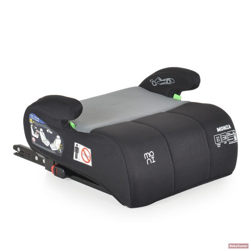 MONI MONZA ülésmagasító isofix I-SIZE 125-150cm SZÜRKE