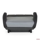 MONI MONZA ülésmagasító isofix I-SIZE 125-150cm SZÜRKE