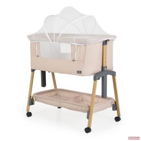   Cangaroo-Moni ADORO babaöböl szúnyoghálóval, 7 poz. dönthető, kerekes+tároló /BÉZS/