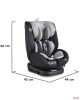 MONI SERENGETI I-SIZE 360 FORGATHATÓ AUTÓS ÜLÉS 40-150CM - FEKETE