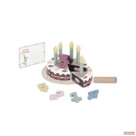   Cangaroo-MONI TOOKY TOY fajáték SZÜLINAPI torta szett PASZTEL színű