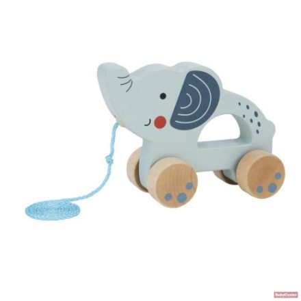TOOKY Toy fa húzható elefánt PASZTEL szín