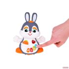 HOLA táncoló Nyuszi activity műanyag játék gombokkal 