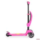 Lamborghini 2IN1 ráülős-átalakítható roller villogó kerekekkel - PINK