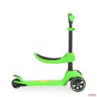 Lamborghini 2IN1 ráülős-átalakítható roller villogó kerekekkel - KÉK