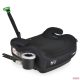 MONI I-SWIFT (I-SIZE) ISOFIX ülésmagasító pohártartóval 125–150 cm - fekete