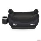 MONI I-SWIFT (I-SIZE) ISOFIX ülésmagasító pohártartóval 125–150 cm - fekete