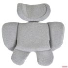 Cangaroo-Moni GRAVITY I-size autós ülés 40-150cm, SPS, forgatható talp, pamut huzat SZÜRKE