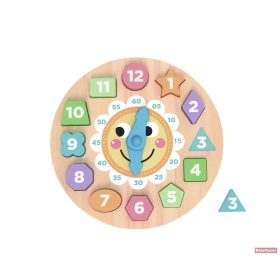 TOOKY Fajáték óra PUZZLE 