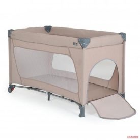   MONI ONE TOUCH utazóágy | gyors egy kezes összecsukás  - BÉZS