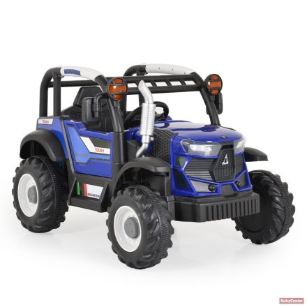 BO HARVEST traktor, elektromos, 2motoros - KÉK