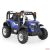 BO HARVEST traktor, elektromos, 2motoros - KÉK