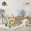 MONI TOYS FA JÁRÁSSEGÍTŐ Lala PASZTEL
