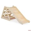 PIKLER 3in1 fa MÁSZÓKA és CSÚSZDA Montessori 155*57cm NATUR